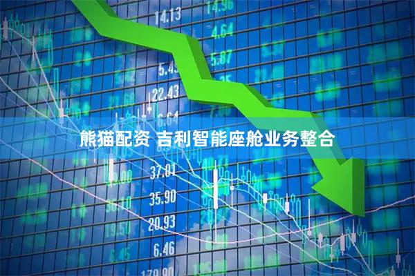熊猫配资 吉利智能座舱业务整合